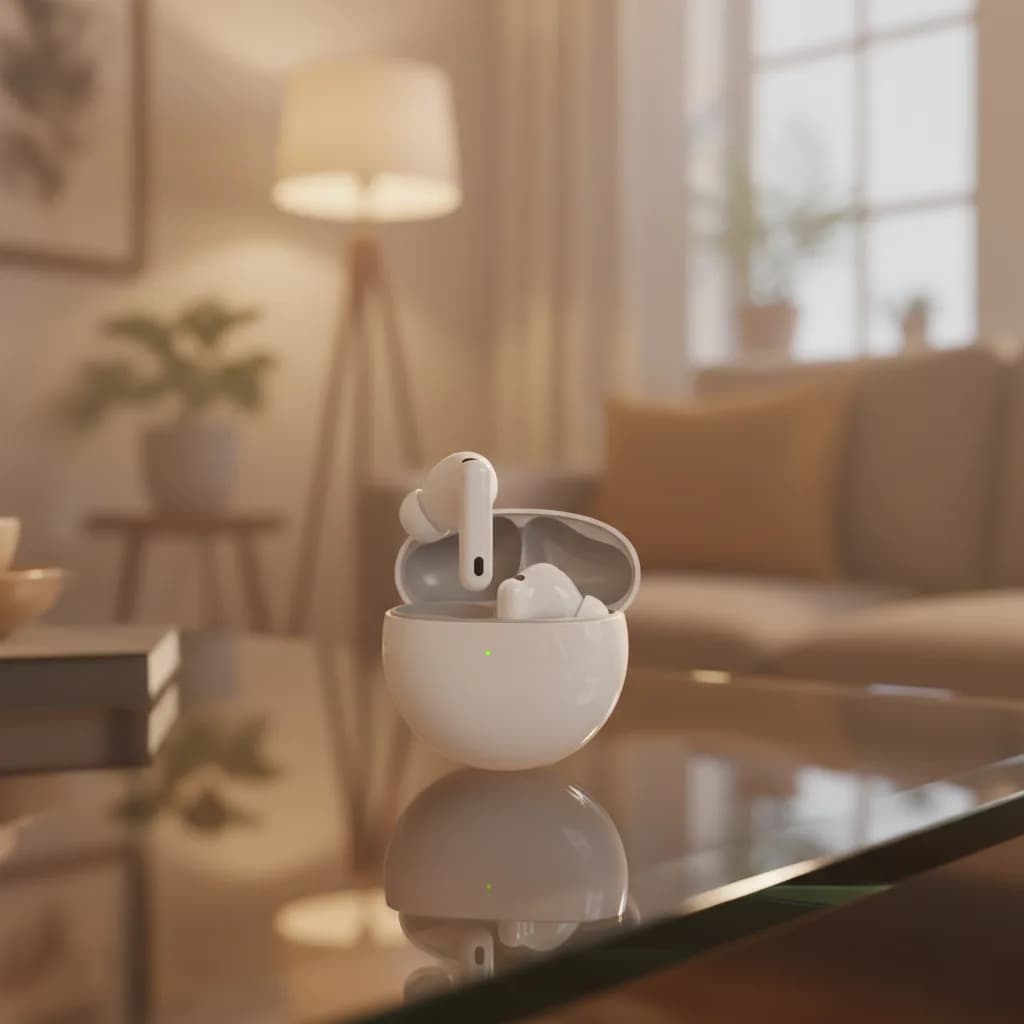 سماعات هواوي FreeBuds 7i اللاسلكية – بلوتوث 5.4 ومنفذ USB-C | أبيض - صورة 4