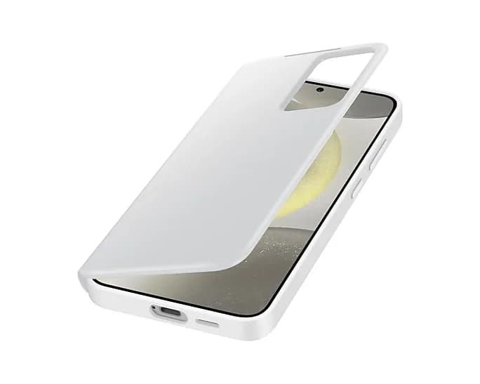 Samsung Galaxy S24 Plus Smart View Wallet Case | White - Image 4
