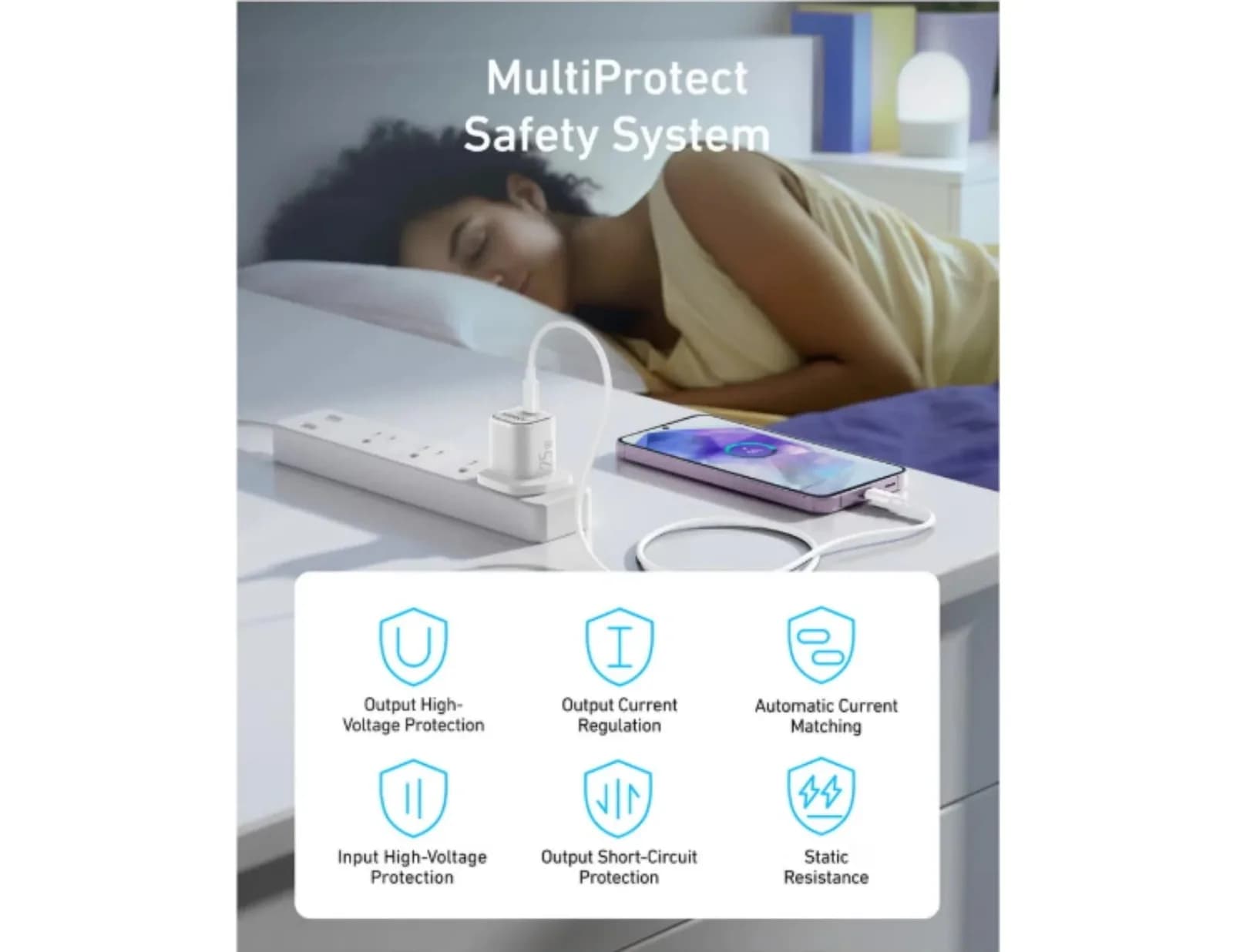 Anker 25W Compact Charger with USB-C Cable | White - Image 4