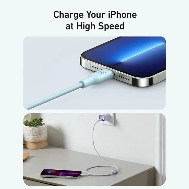 كيبل أنكر 542 من نوع USB-C إلى Lightning (6 أقدام) | أزرق - صورة 4
