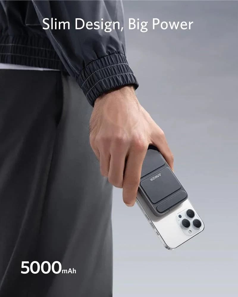 Anker 622 Magnetic 5000mAh Battery (MagGo) | Black - Image 4