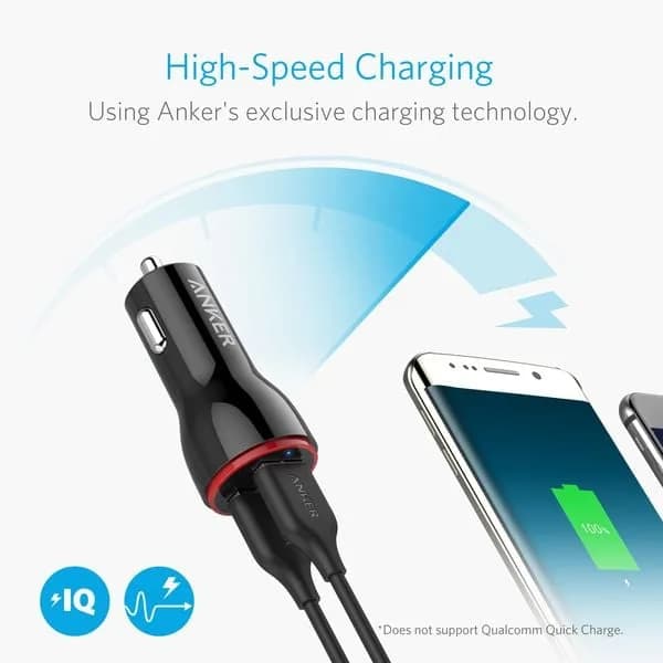 Anker Power Drive 2 Ports 24W | Black - Image 4