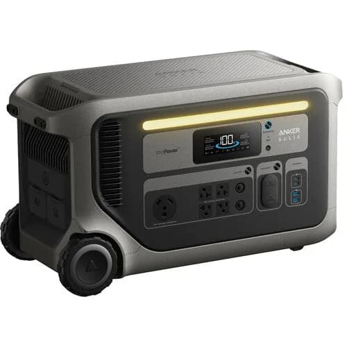 باندل محطتي طاقة محمولتين Anker SOLIX F3000 – عدد 2، سعة 3072Wh لكل جهاز، قدرة 3600W  - صورة 4