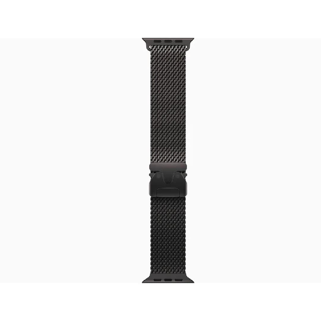Apple Watch Ultra 2 (2024) - 49mm - GPS + Cellular - Black Titanium Case - Milanese Loop - M | Black - Image 5
