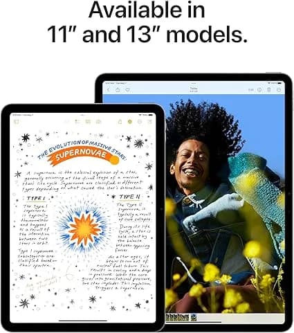 iPad Air 13-inch (M2) Wi-Fi + Cellular 128GB | Starlight - Image 5