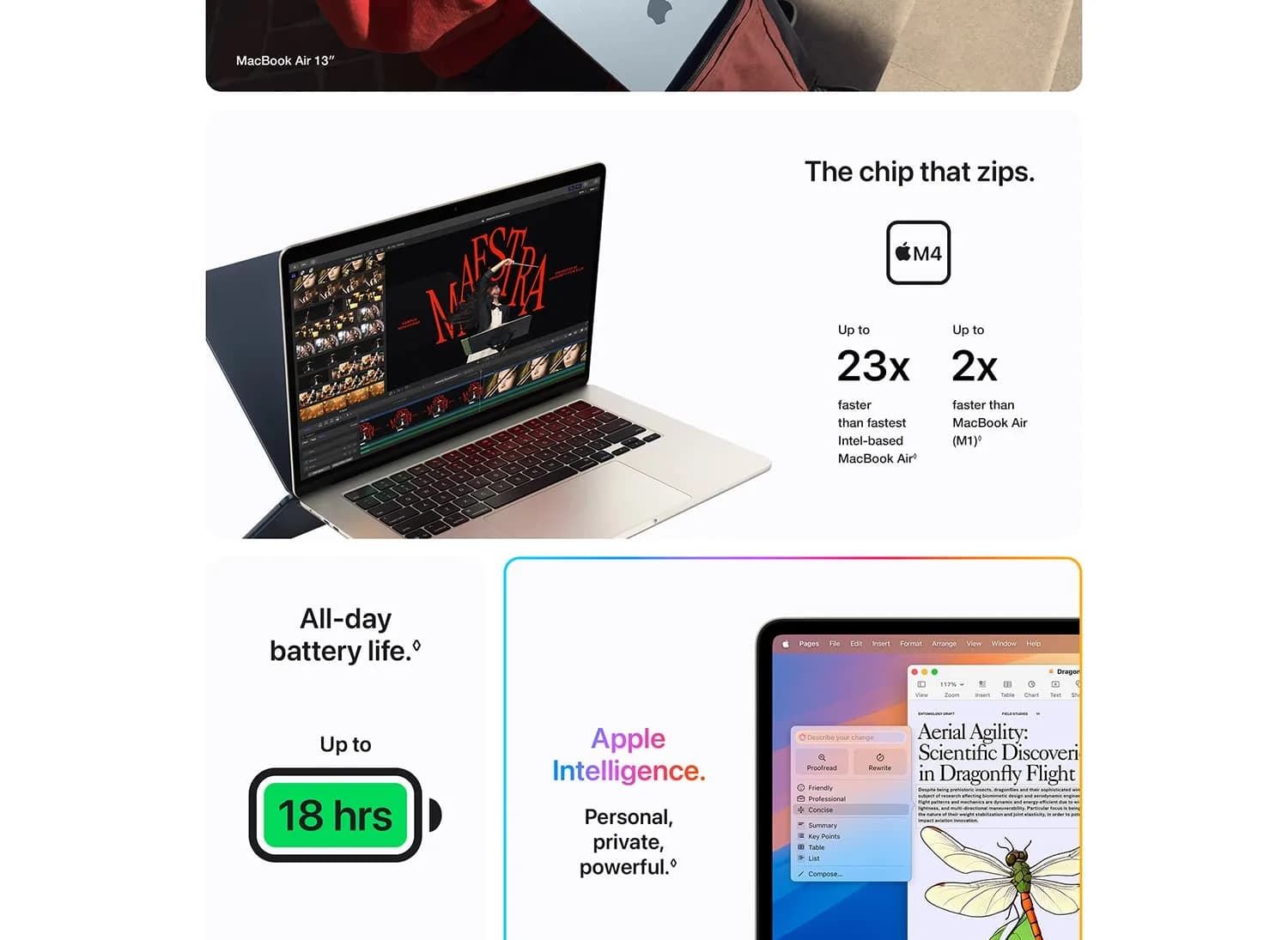 Apple 2025 MacBook Air 13-inch Laptop M4 Chip, 13.6-inch Liquid Retina Display, 16GB Unified Memory, 512GB SSD Storage | Sky Blue - Image 5