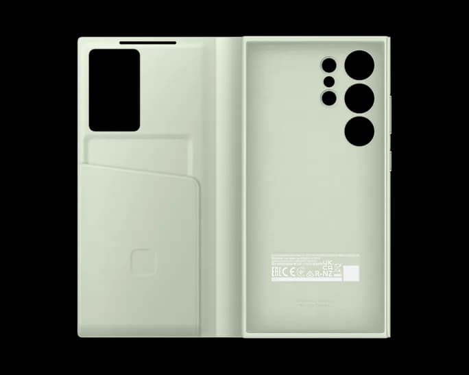 Samsung Galaxy S24 Ultra Smart View Wallet Case | Light Green - Image 5