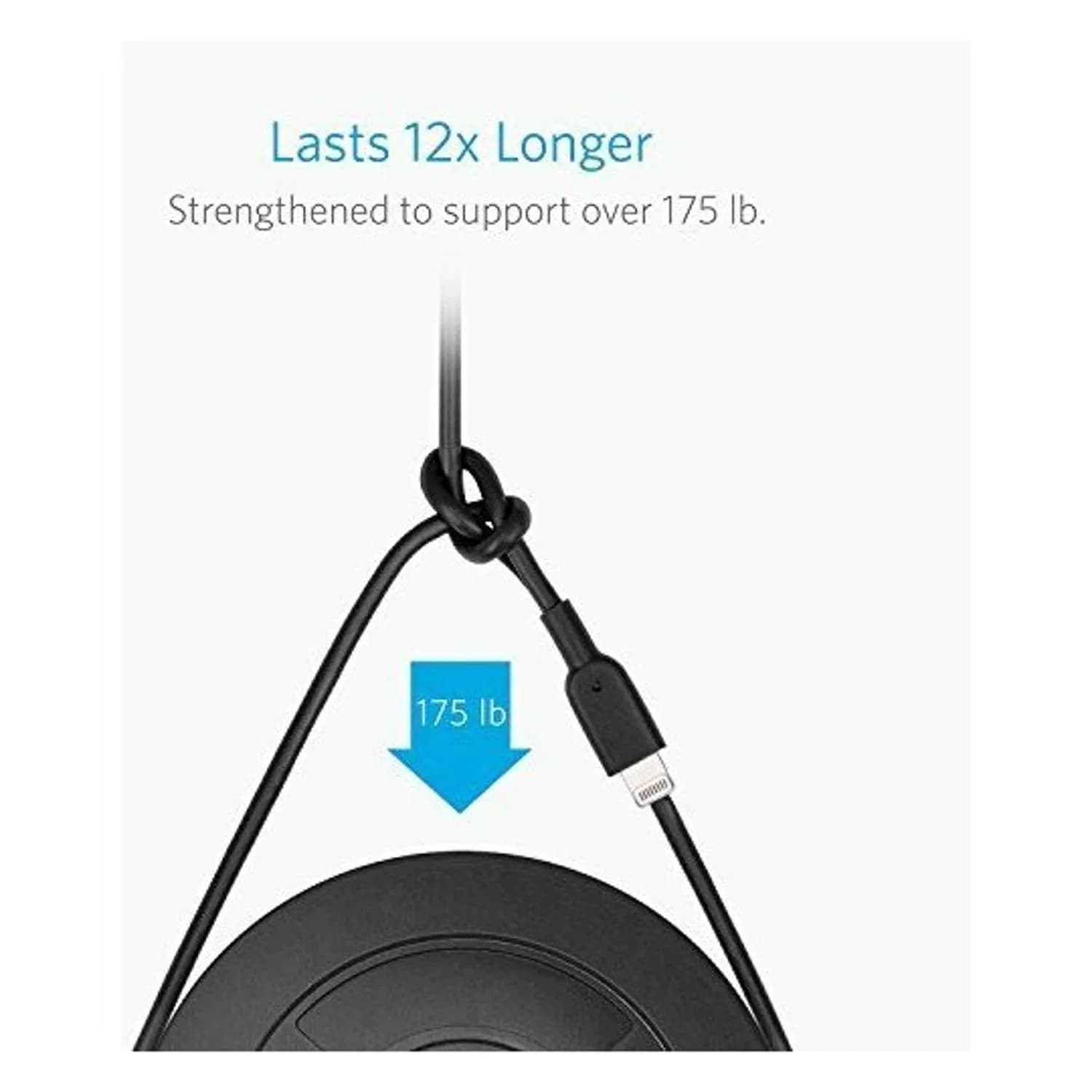 Anker Powerline II Lightning Cable 0.9m | Black - Image 5