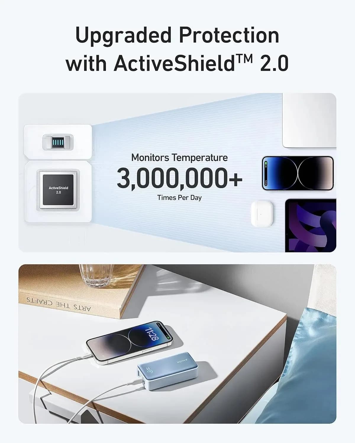 Anker Power Bank 533 PowerCore 30W PD 10000mAh Portable Charger - Image 5
