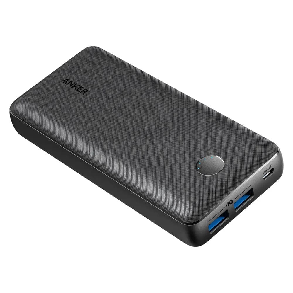 بطارية شحن Power Core Select من أنكر  سعة 10000 مللي أمبير شحن سريع بمنفذي USB-A مزدوجين بقدرة 12 واط | أسود - صورة 5