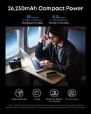 Anker Prime Power Bank 26K, Total Power 300W - Image 5