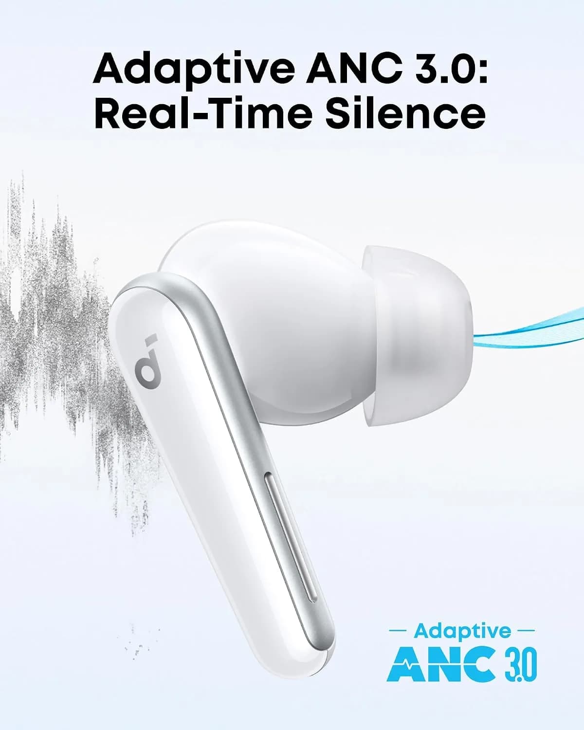 سماعات Anker Soundcore Liberty 5 اللاسلكية المانعة للضوضاء – أبيض
 - صورة 5