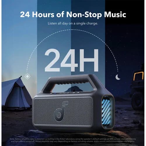 Soundcore by Anker Boom 2 Portable Bluetooth Speaker | Phantom Black - Image 5