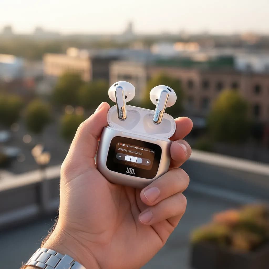 سماعات Live Flex 3 True لاسلكية مع شاشة من JBL  - صورة 5