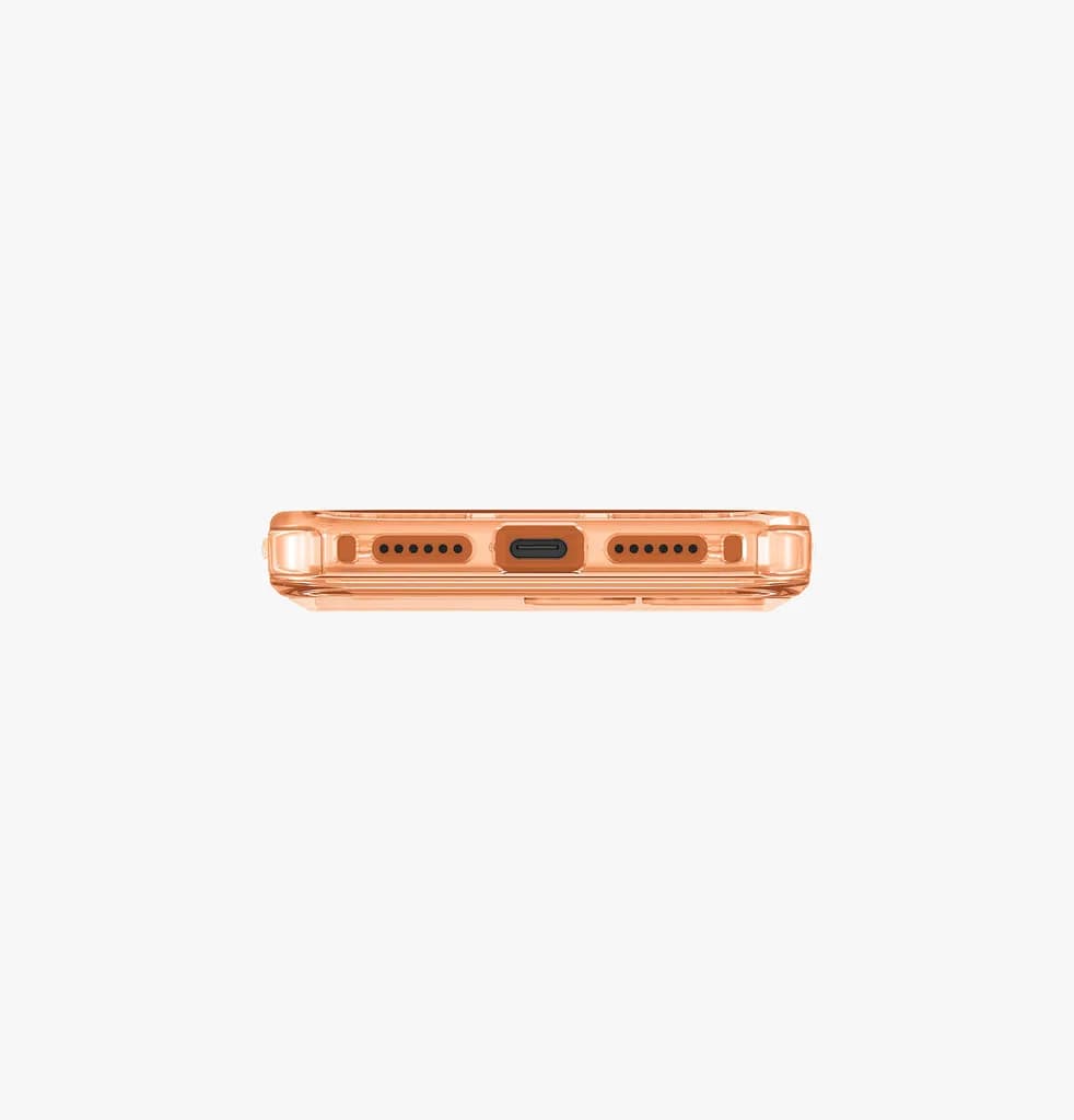 كڤر حماية Uniq Hybrid Life Pro Xtreme MagSafe لهاتف iPhone 17 Pro Max | شفاف/برتقالي - صورة 5