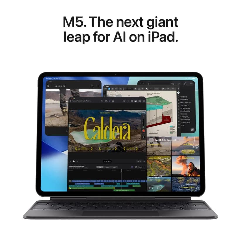 Apple iPad Pro 13-inch M5 Chip, 512GB Wi-Fi + Cellular Tablet –Standard Glass | Space Black - Image 6