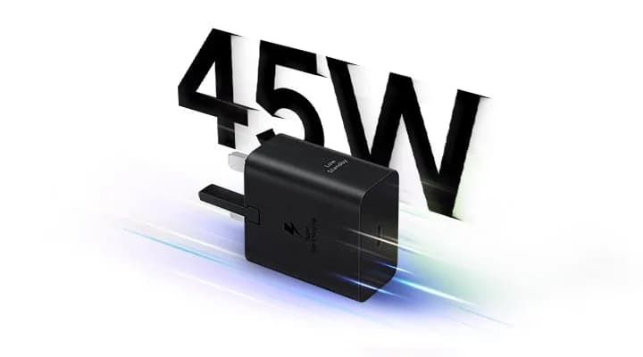 Samsung wall charger 45W USB-C with Cable 1.8 Fast Charging | Black - Image 6