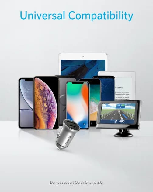شاحن سيارة PowerDrive II Alloy بقوة 24 واط من Anker - صورة 6