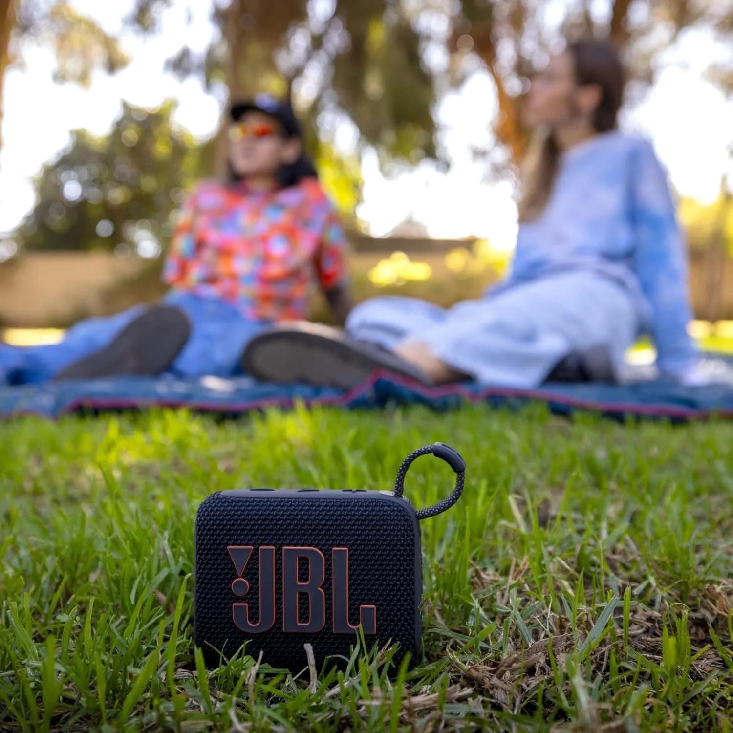 JBL Go 4 Ultra-portable Waterproof Wireless Speaker | Black - Image 6
