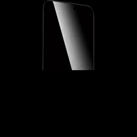 LANEX iPhone 17 Pro / Pro Max 3D Privacy Shield Tempered Glass Protector | Black Border - Image 6