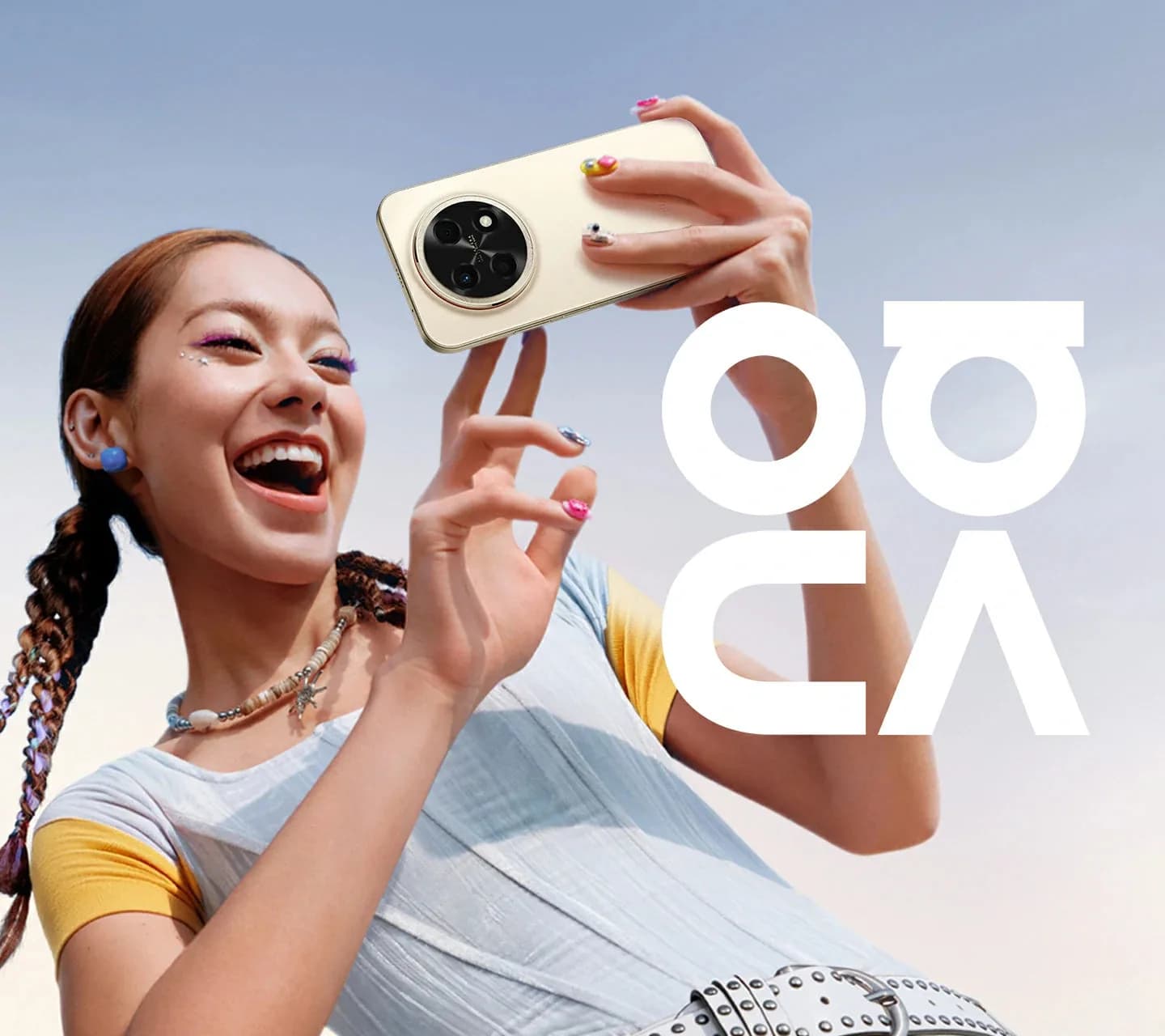 هاتف HUAWEI Nova 15 Max سعة 256 جيجابايت، 8 جيجابايت RAM، شاشة OLED ‏6.84 بوصة 120Hz، معالج Kirin | ذهبي + سماعات HUAWEI FreeBuds SE 2 اللاسلكية - صورة 7