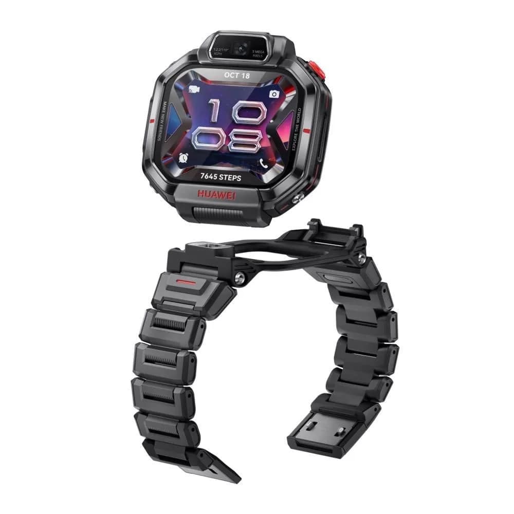 Huawei Watch Kids X1 Pro, 64GB storage, 120-190mm size, 13MP camera | Black - Image 7