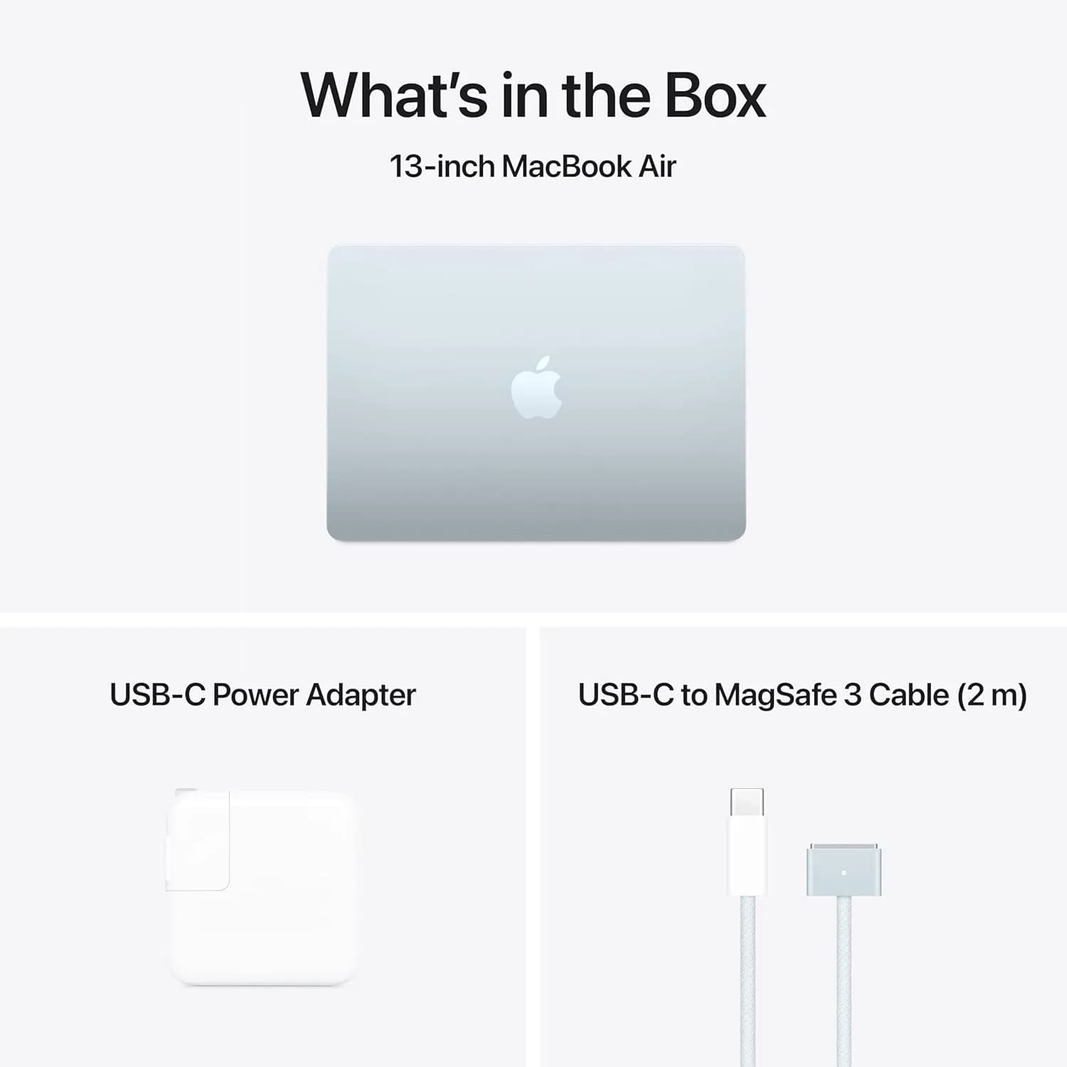 Apple 2025 MacBook Air 13-inch Laptop M4 Chip, 13.6-inch Liquid Retina Display, 16GB Unified Memory, 512GB SSD Storage | Sky Blue - Image 7