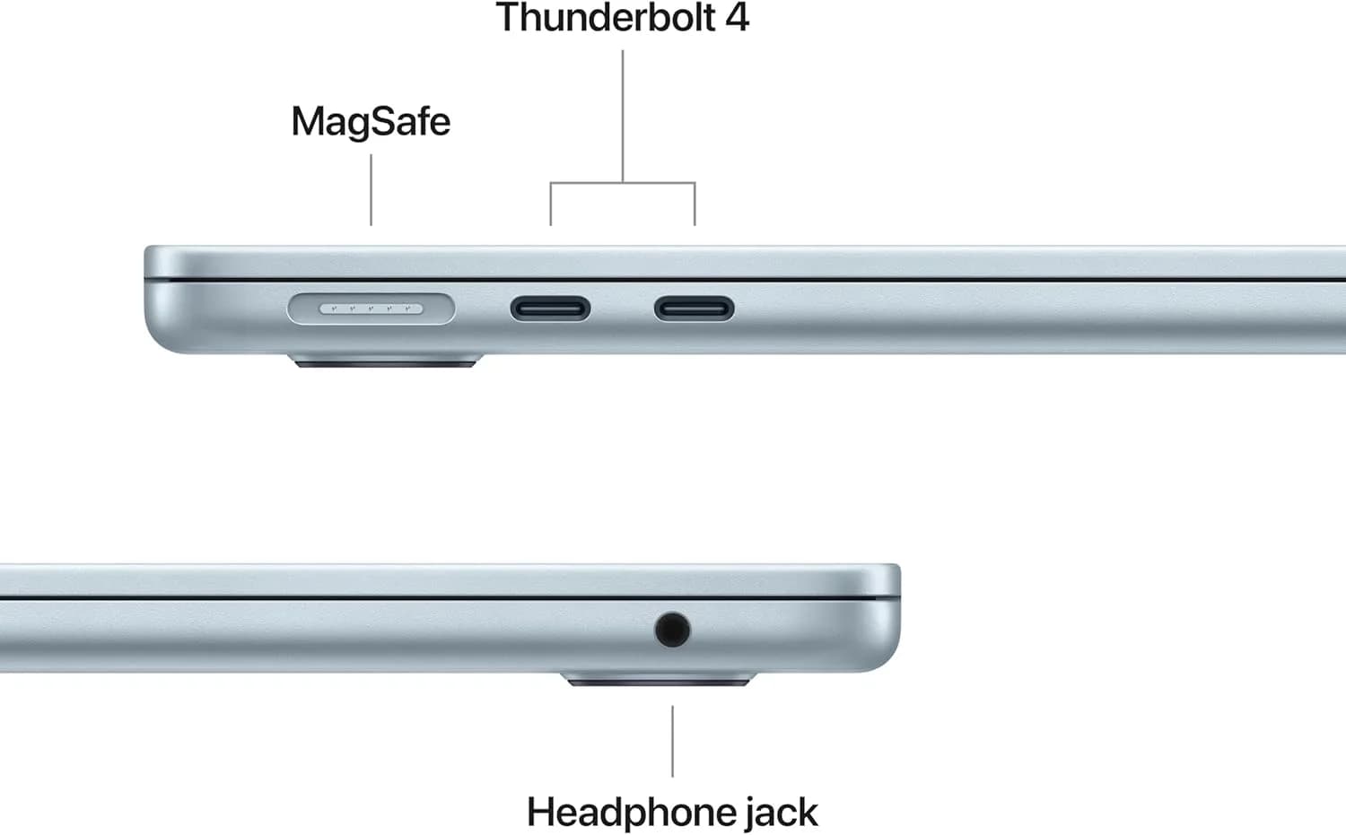 Apple MacBook Air (2025) 13" M4 – 16GB/256GB - Liquid Retina - Touch ID - 12MP Camera | Sky Blue - Image 7