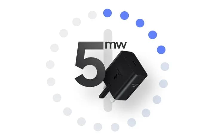 Samsung wall charger 45W USB-C with Cable 1.8 Fast Charging | Black - Image 7