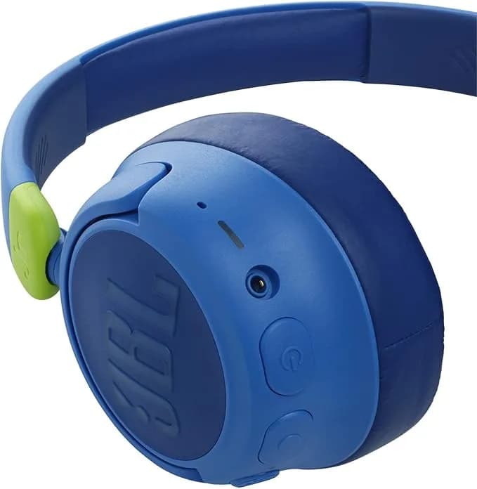 سماعة رأس بلوتوث JR460NC عازلة للضوضاء من JBL | أزرق - صورة 7