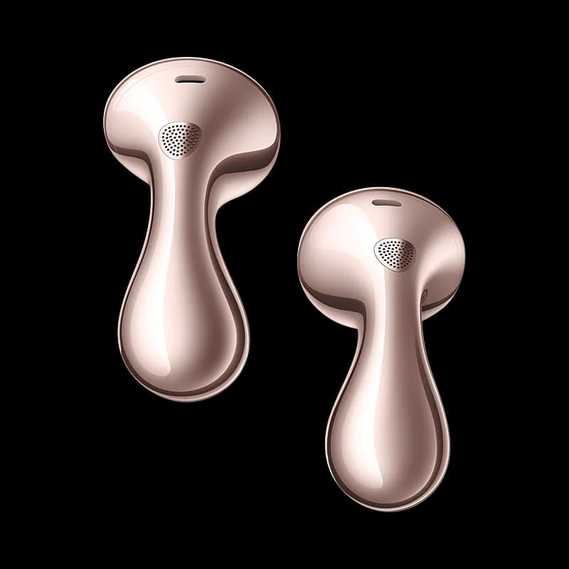 سماعة لاسلكية  FreeBuds 6 من Huawei مفتوحة التصميم بخواص إلغاء الضوضاء النشطة | وردي ذهبي - صورة 8