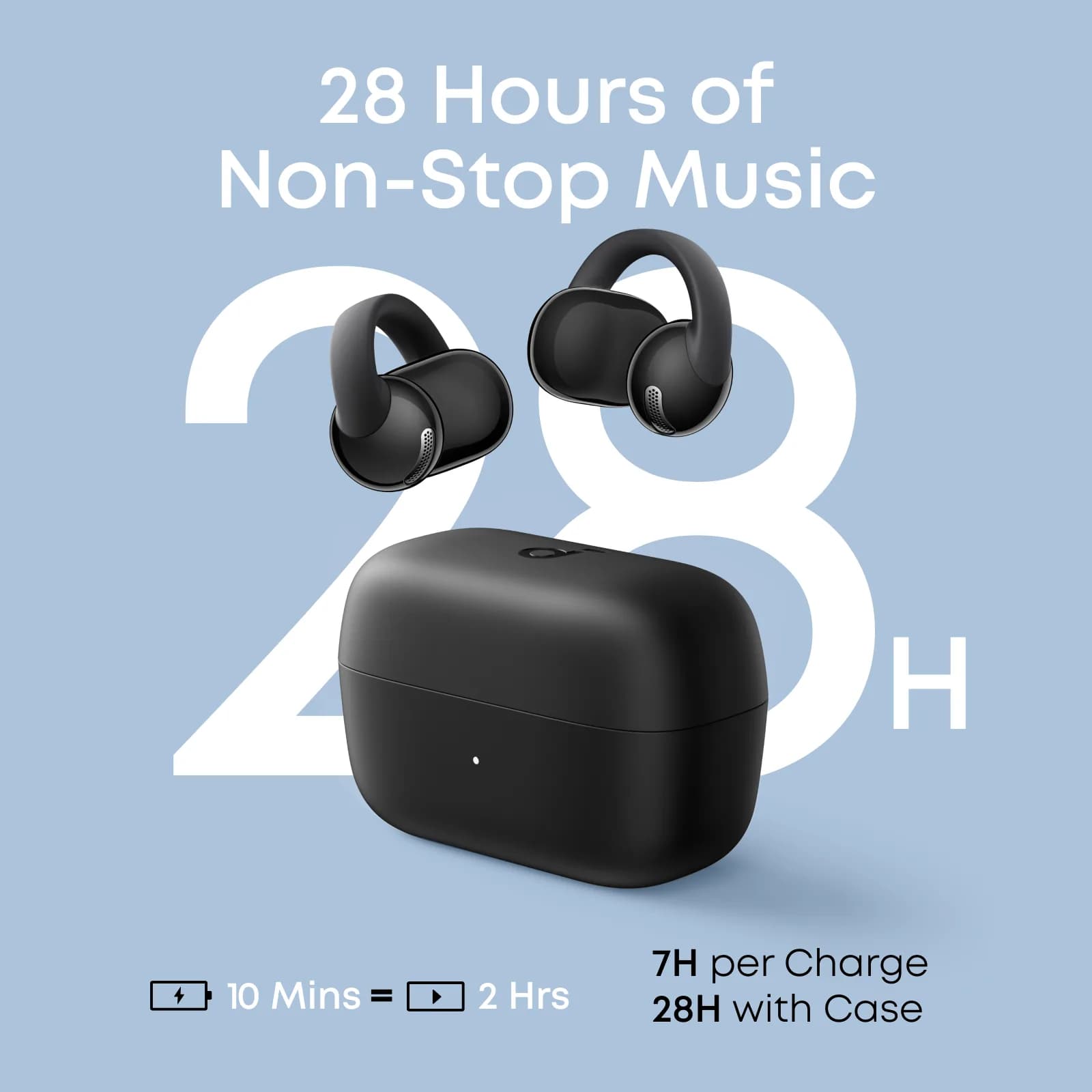 Anker Soundcore C50I Open Ear Clip On Earbuds - Image 8