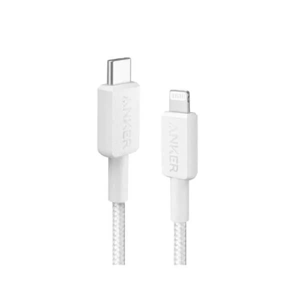 كيبل أنكر 322 من نوع USB-C إلى Lightning مضفر بطول 6 قدم