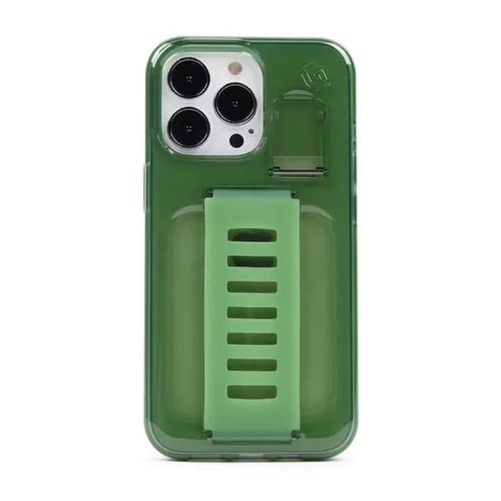 Grip2u Boost Case with Kickstand for iPhone 13 Pro | Olive