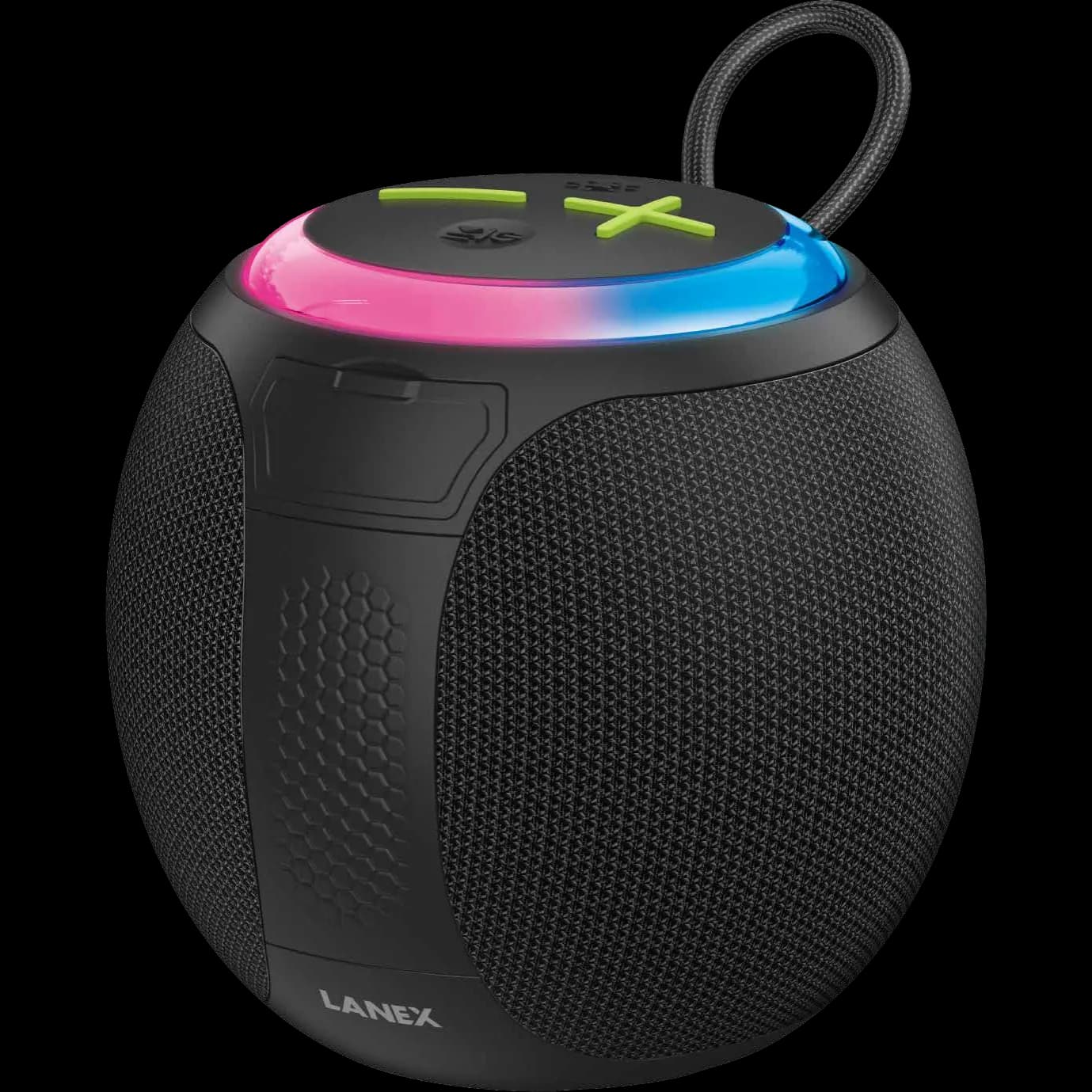 LANEX LY10 Portable Bluetooth Wireless Speaker 2000mAh | Black